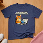 Hooman's credit card T-shirt