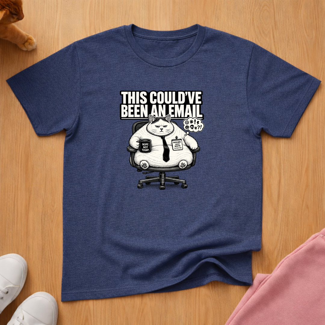 Could have been an email (light) T-shirt