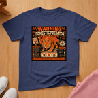 Warning domestic predator T-shirt