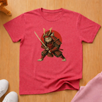 Samurai cat T-shirt