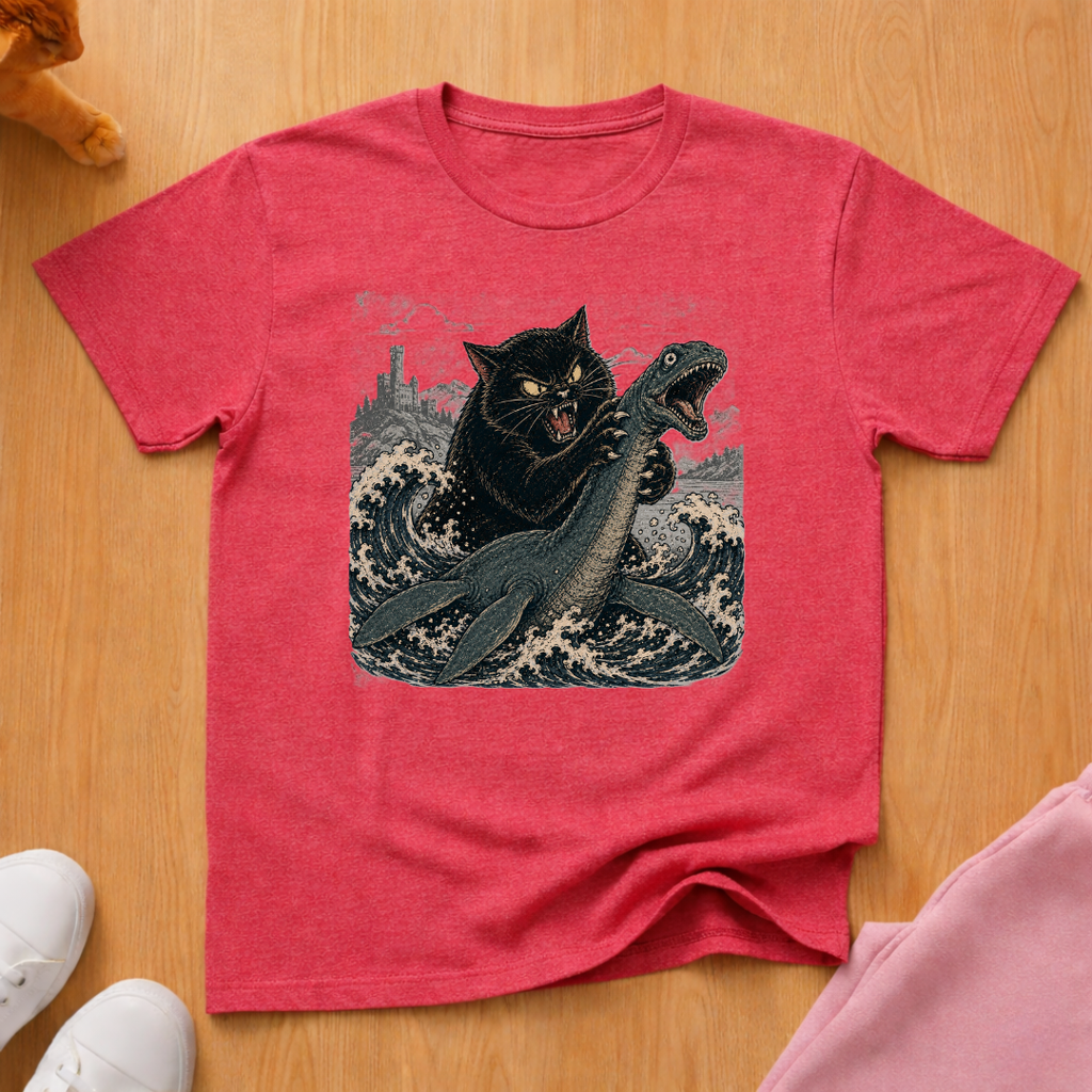 Nessie attack T-shirt