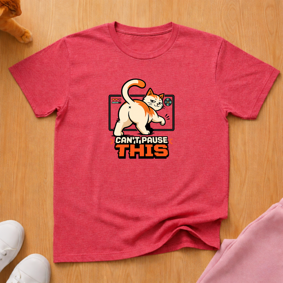 Can't pause this T-shirt
