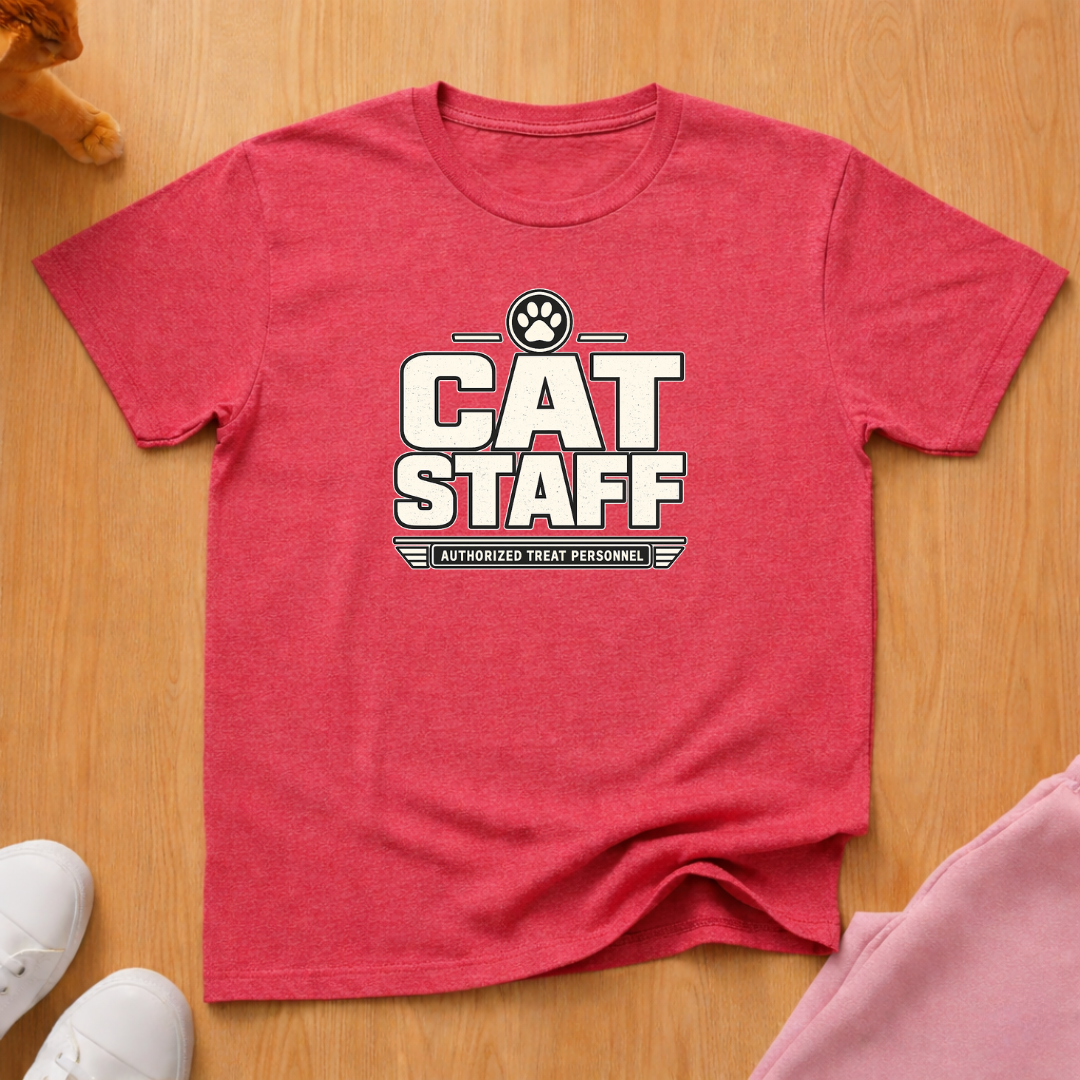 Cat staff T-shirt