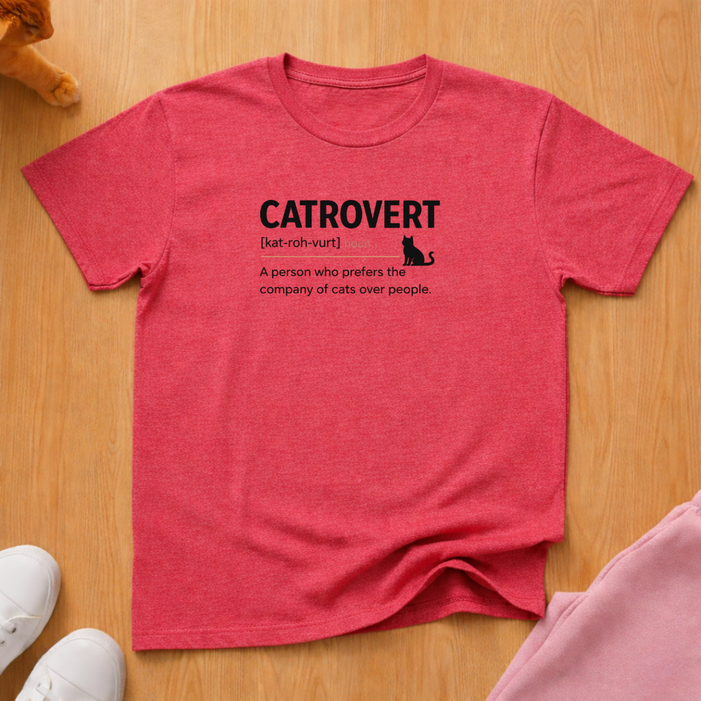 Catrovert definition T-shirt