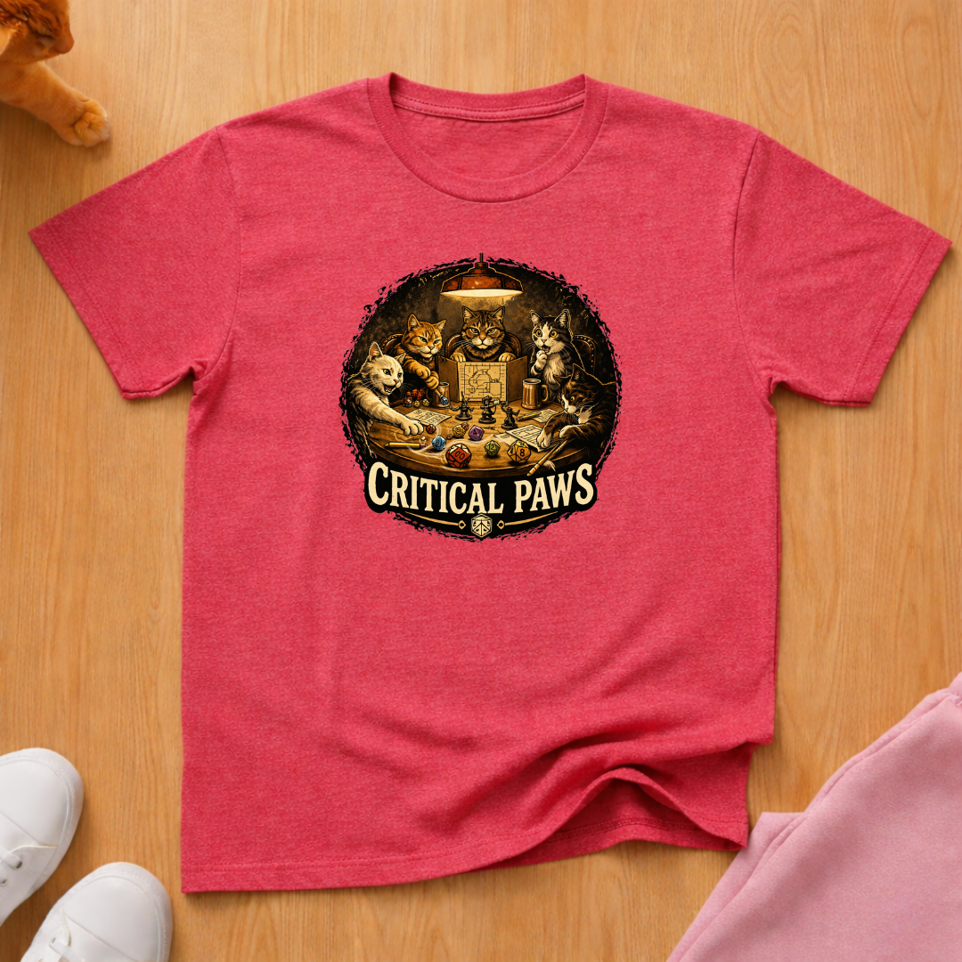 Critical paws T-shirt