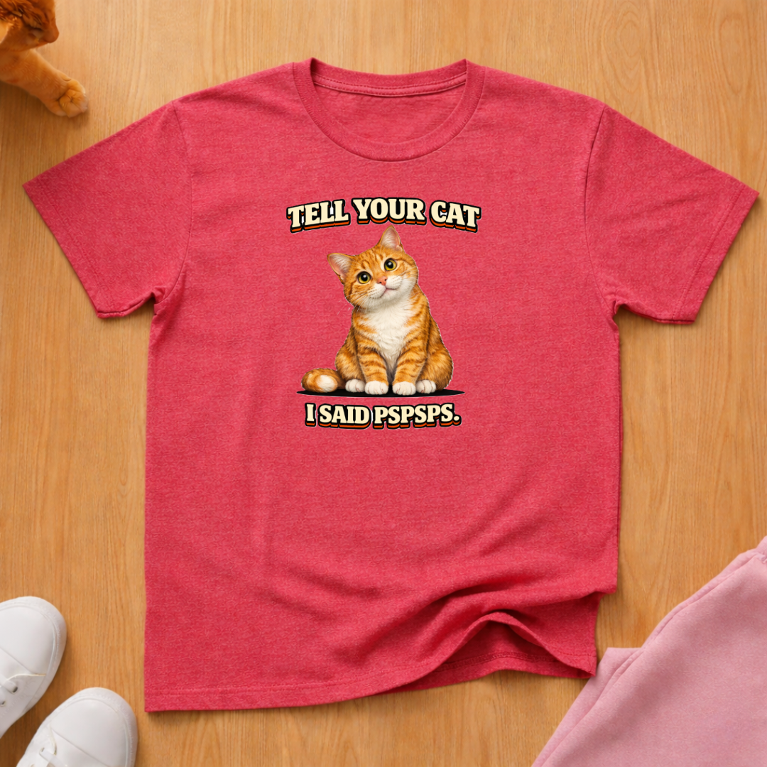 Tell your cat T-shirt
