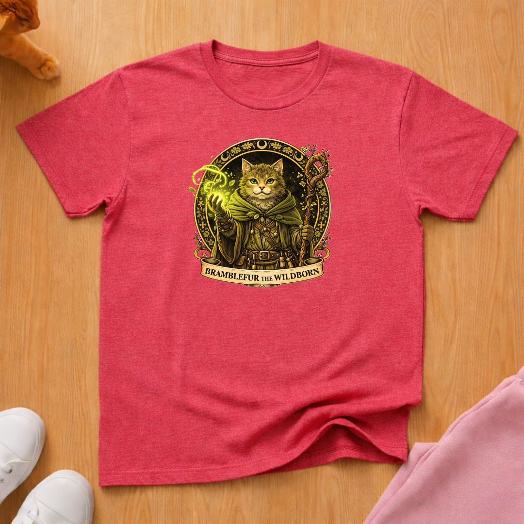 RPG Druid "Bramblethorn" T-shirt