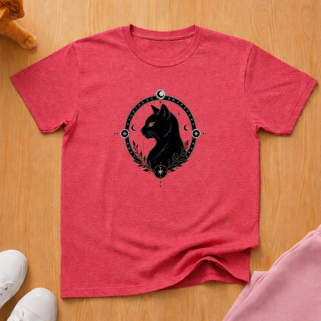 Black familiar T-shirt