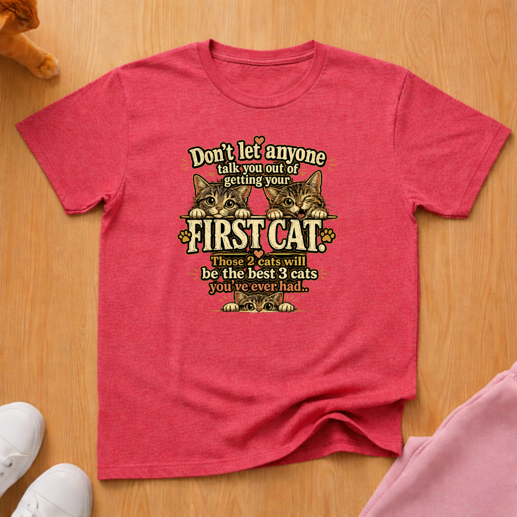 Getting your first cat T-shirt