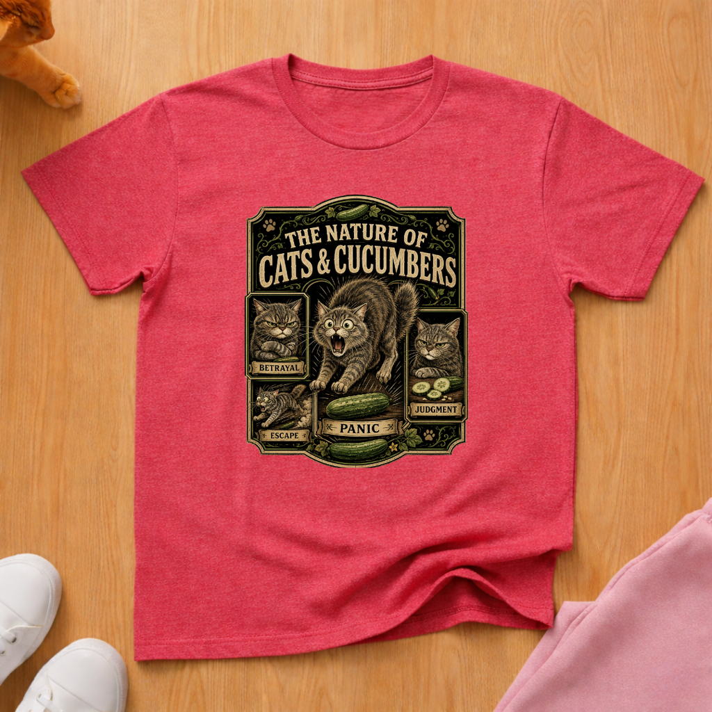 Cats and Cucumbers T-shirt