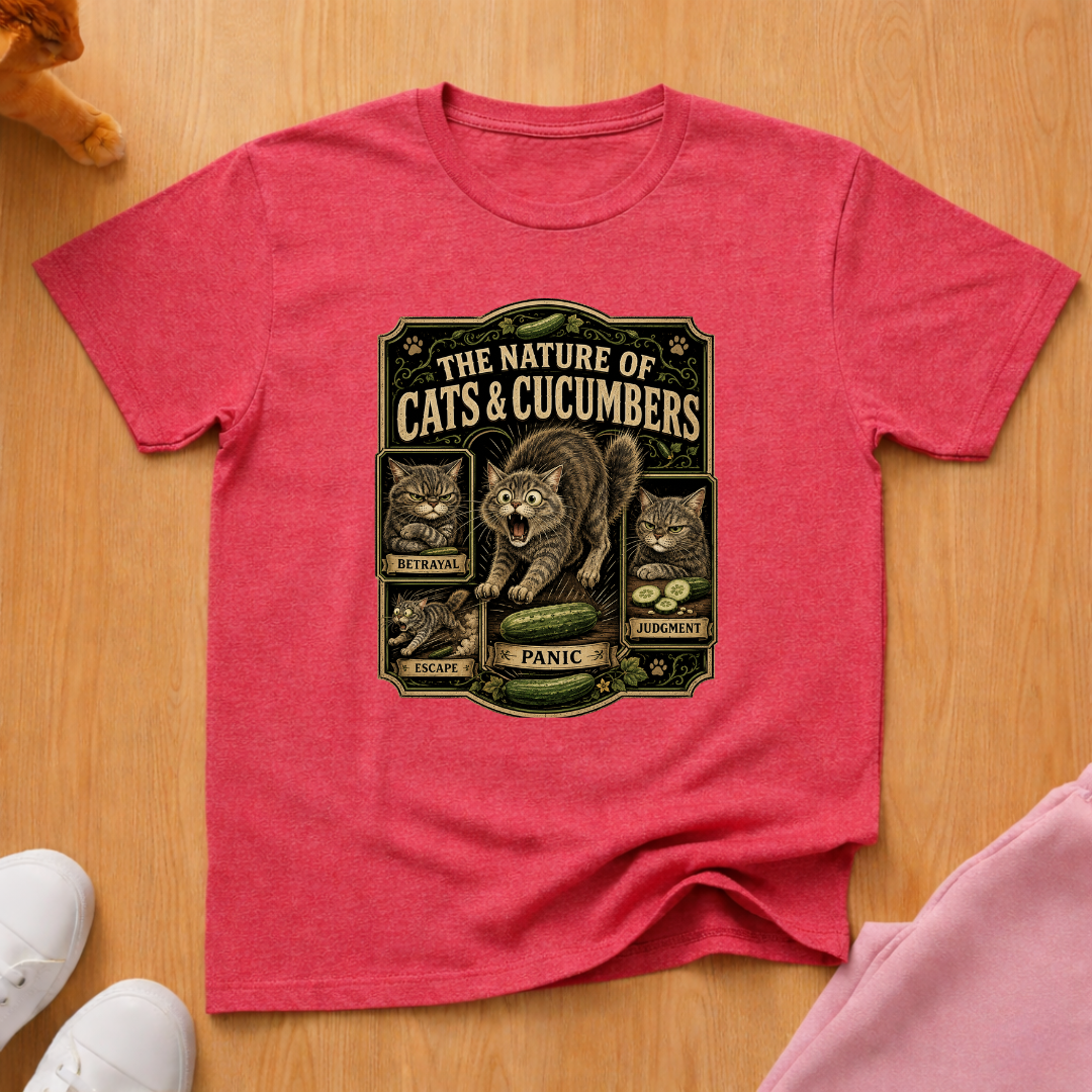 Cats and Cucumbers T-shirt