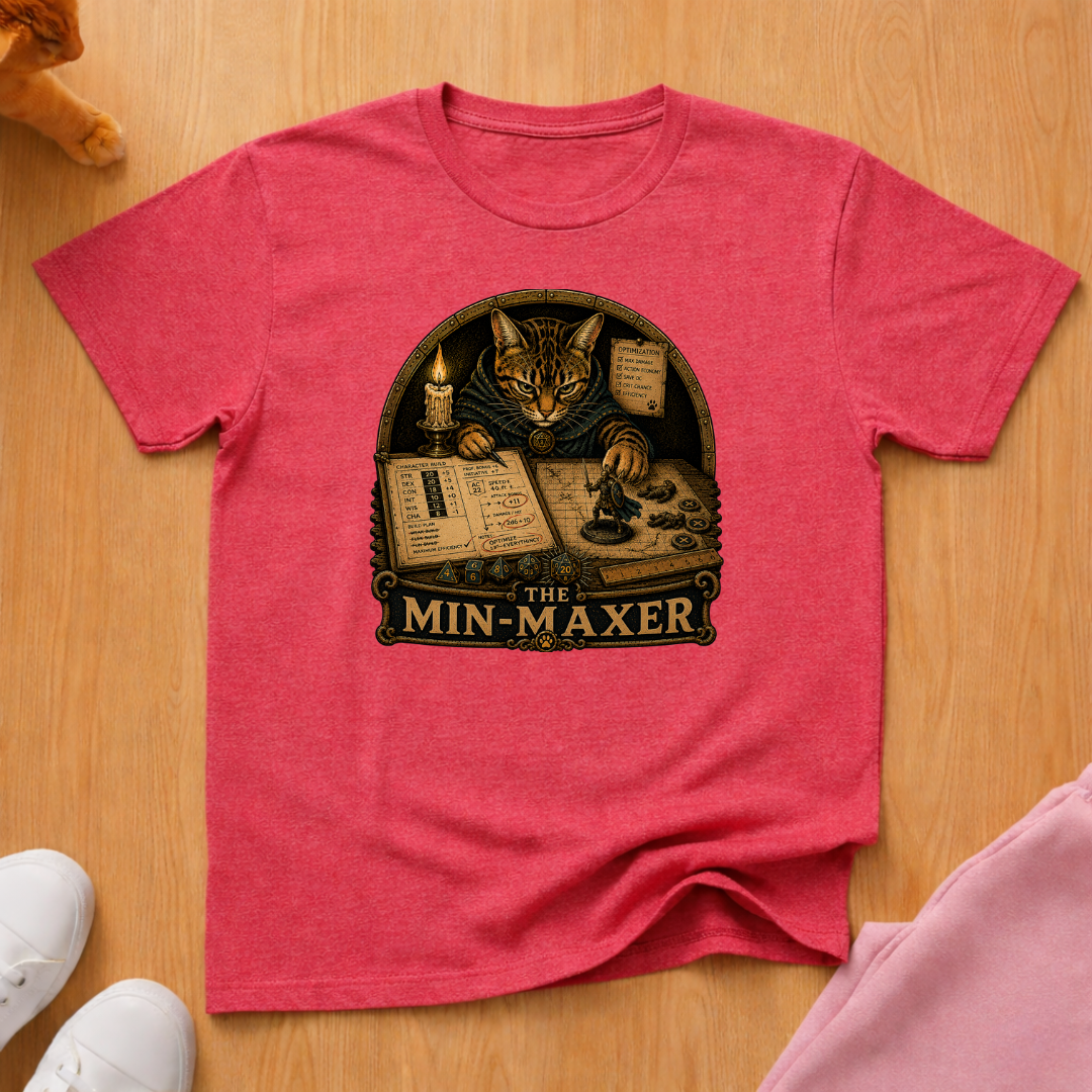 RPG player min-maxer T-shirt