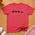 Cat progression 2 T-shirt