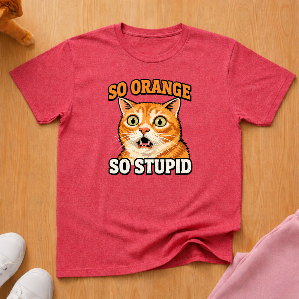So orange T-shirt