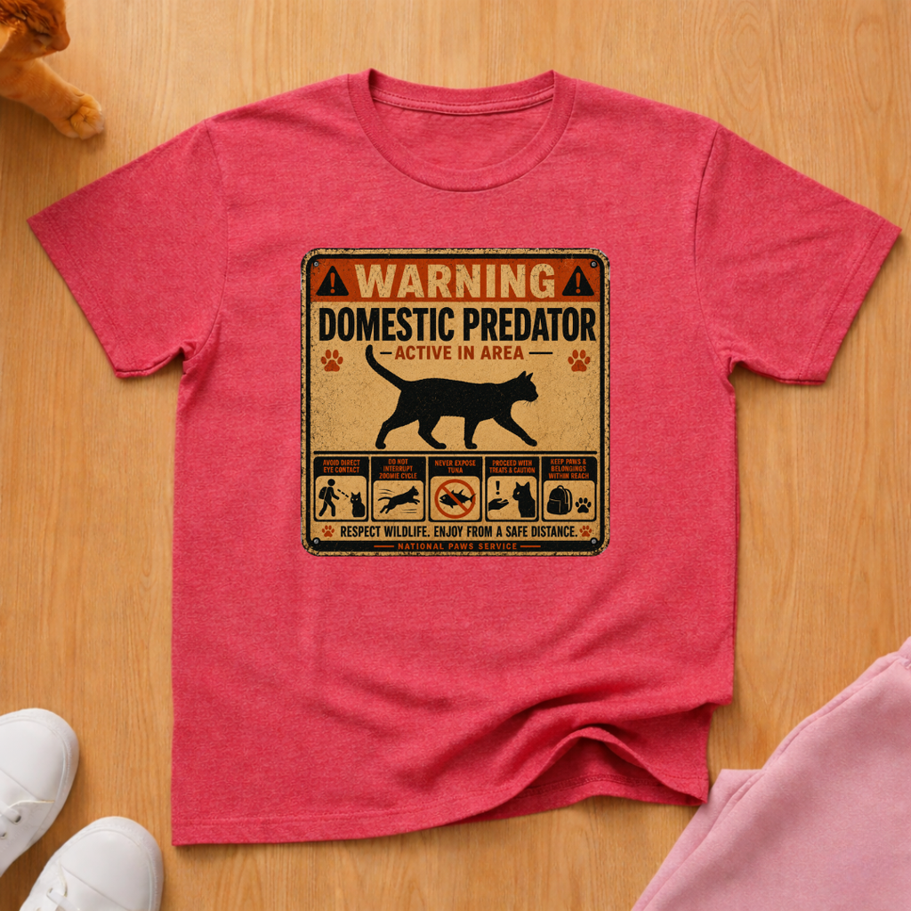 Domestic predator T-shirt
