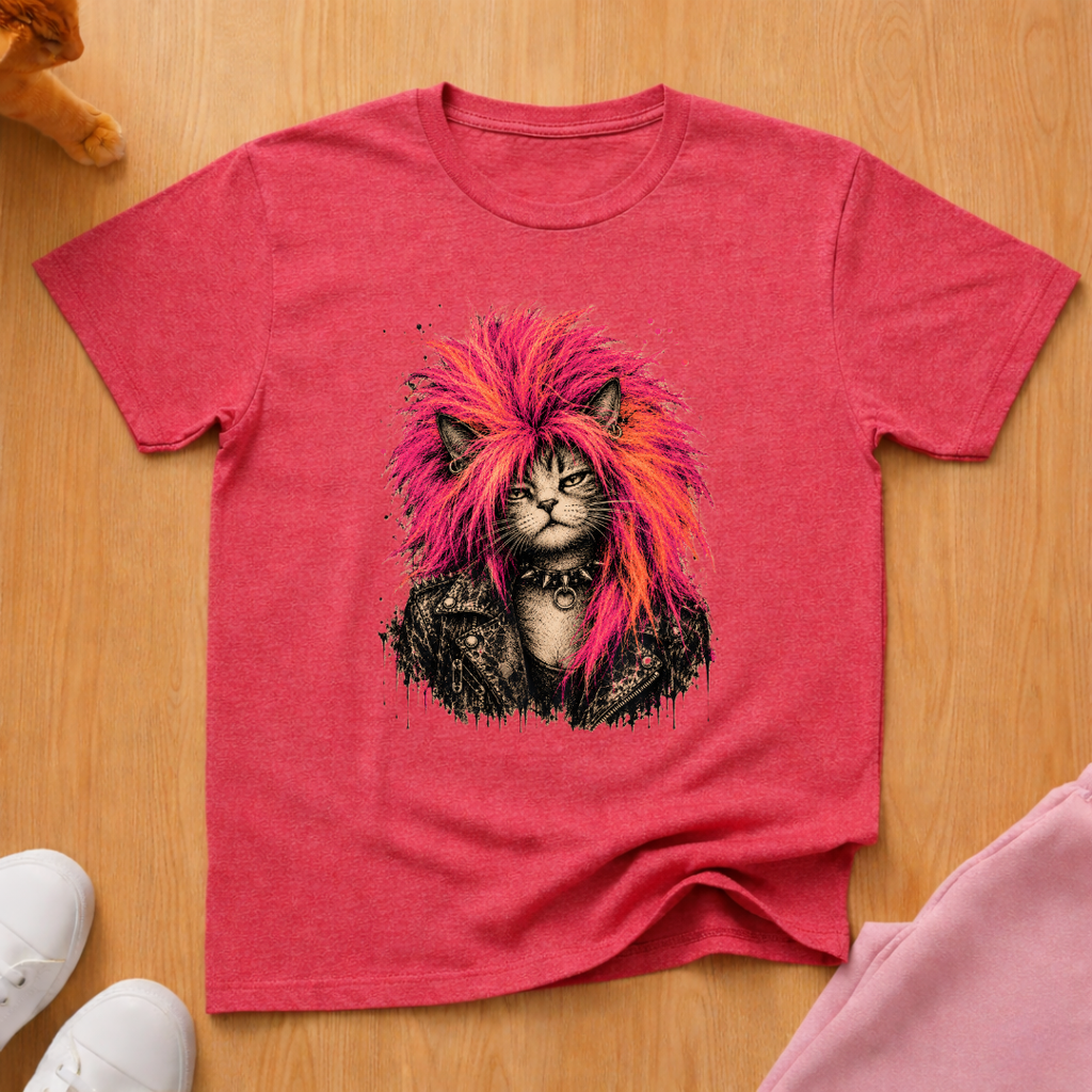 Girl punk T-shirt