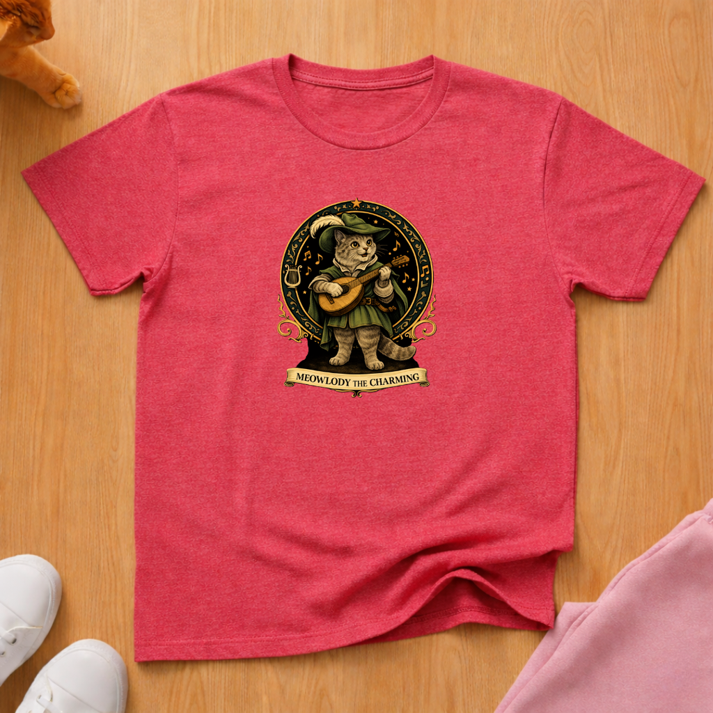 RPG Bard "Meowlody" 2 T-shirt