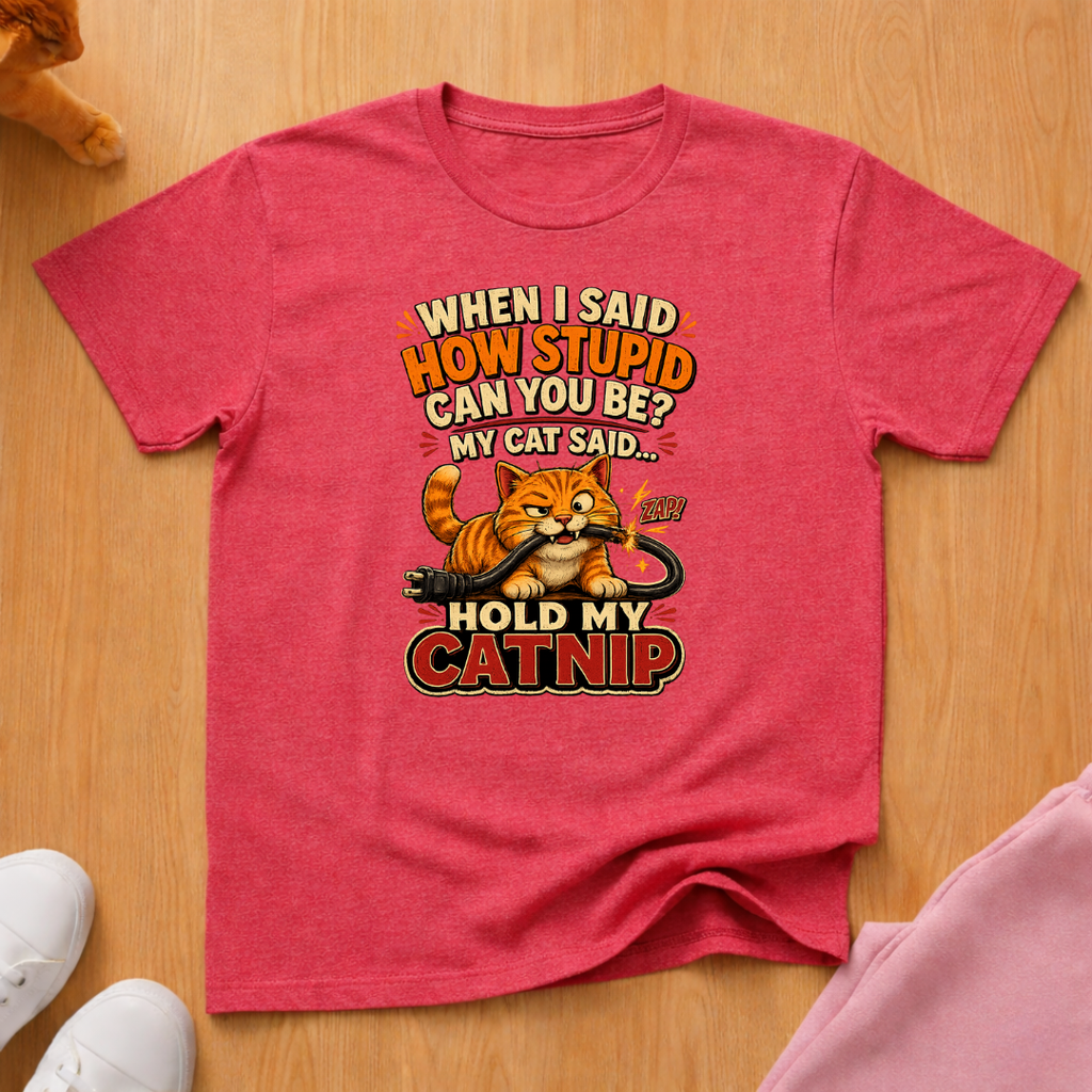 Hold my catnip T-shirt