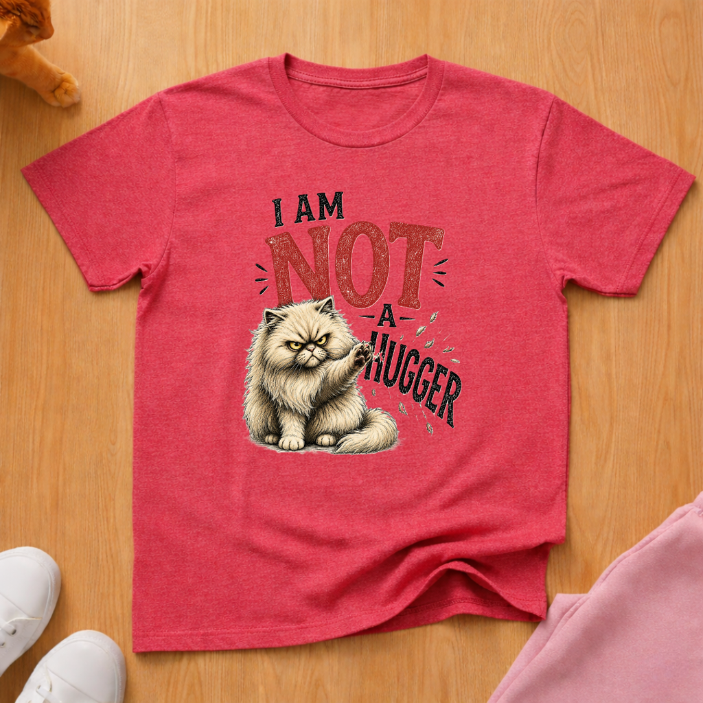 Not a hugger (dark) T-shirt