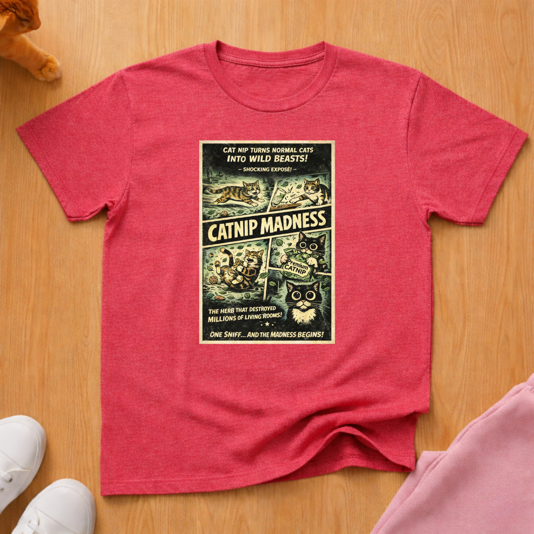 Catnip Madness T-shirt
