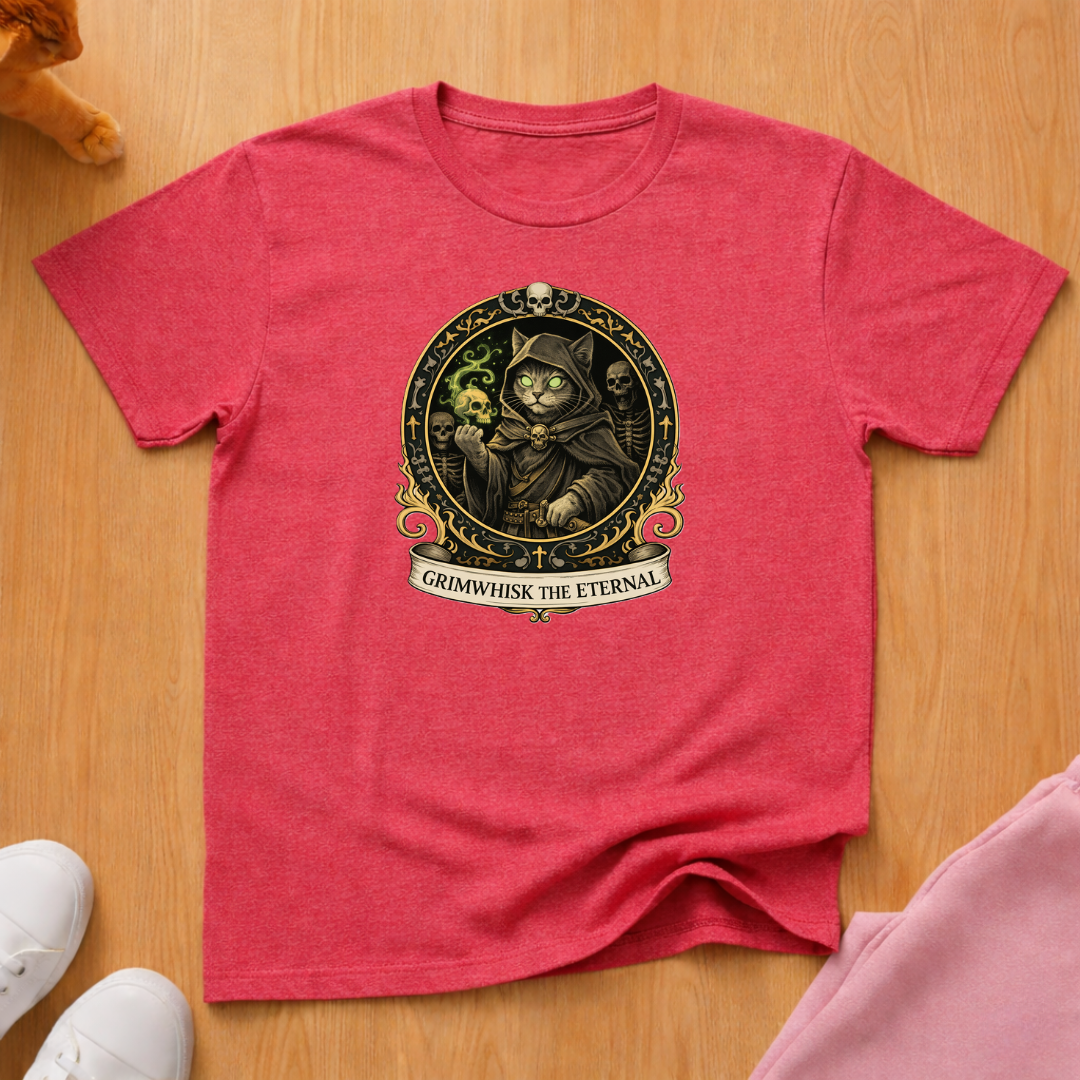 RPG Necromancer "Grimwhisk" T-shirt
