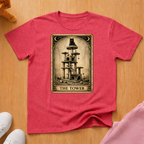 "The Tower" Tarot Card T-shirt