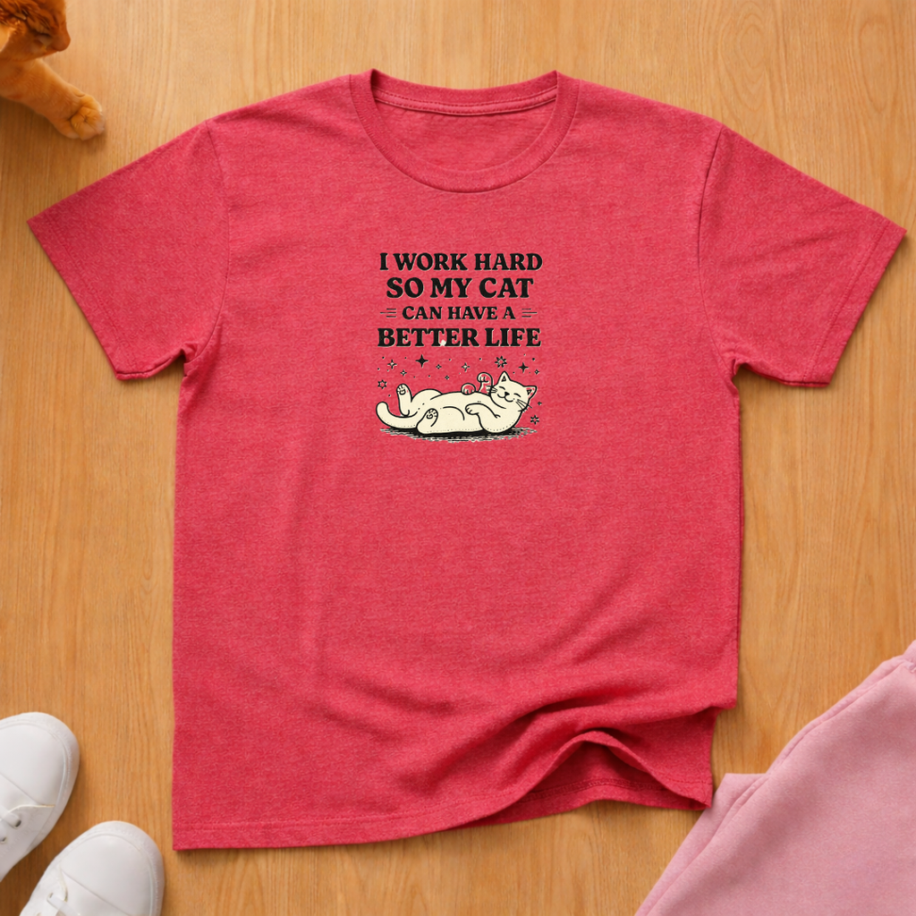 I work hard T-shirt