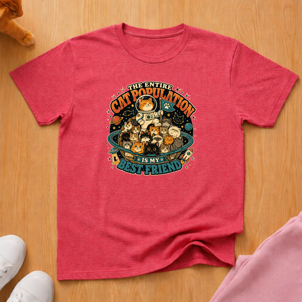 My best friend planet T-shirt