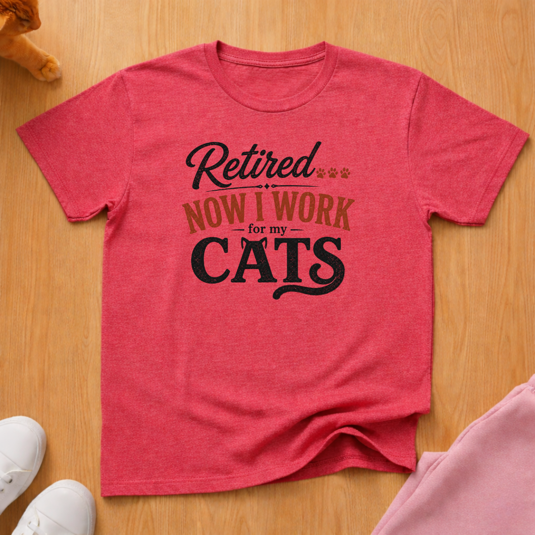 Retired... (dark) T-shirt