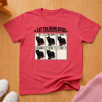 Cat training guide (dark) T-shirt