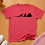 Cat evolution (Black) T-shirt
