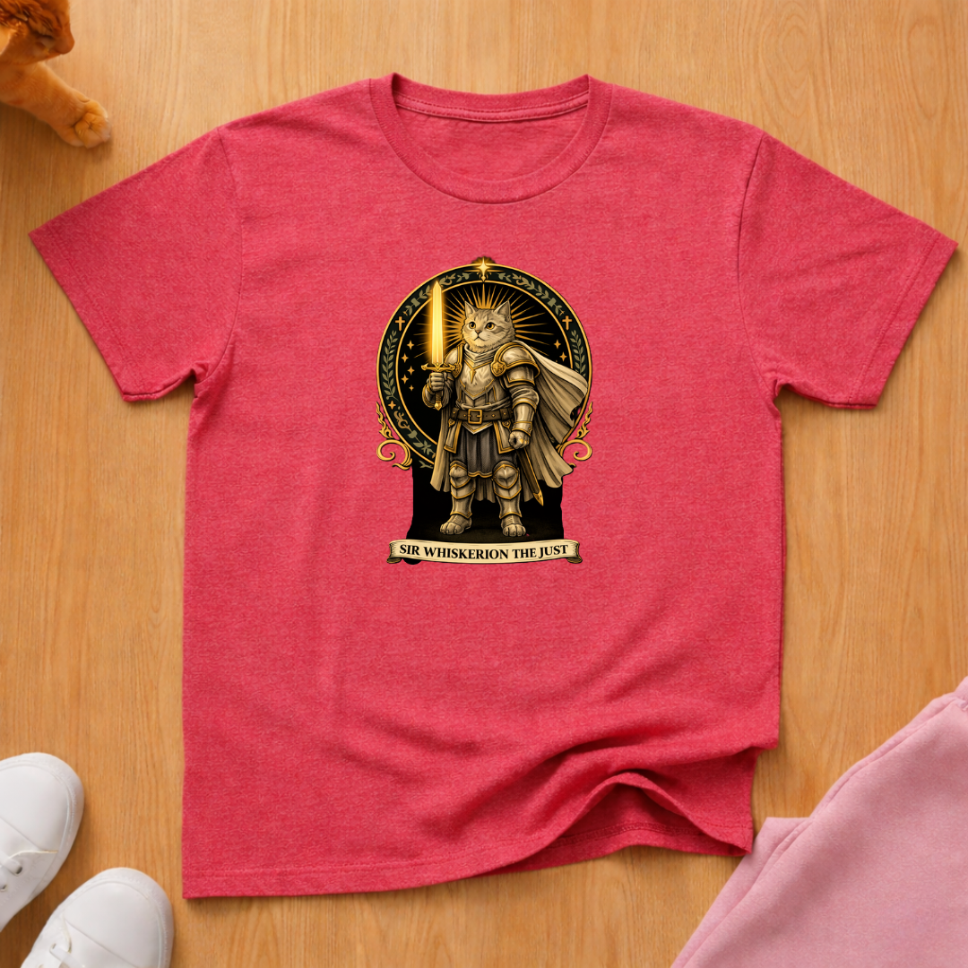 RPG Paladin "Sir Whiskerion" 2 T-shirt