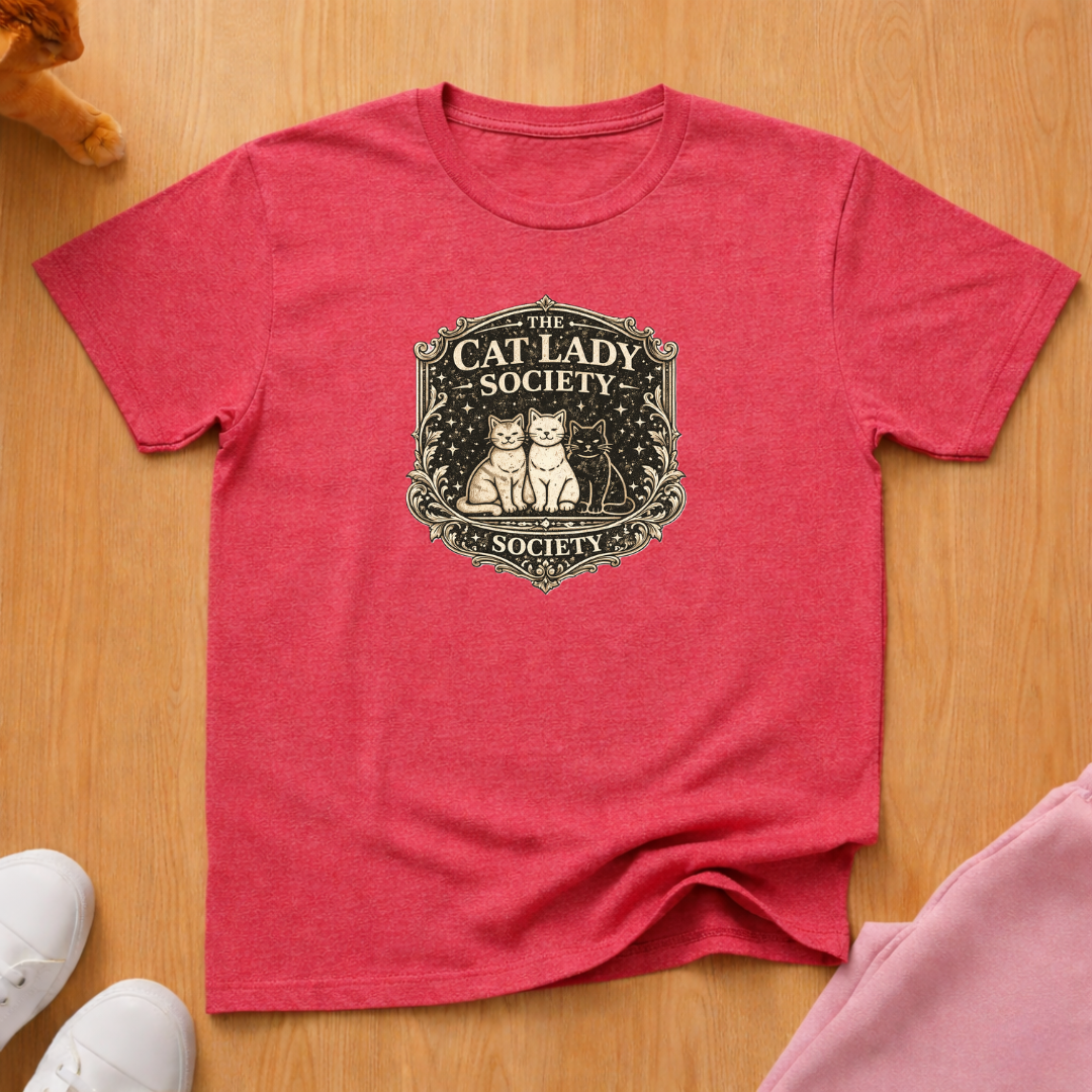 Cat Lady Society T-shirt