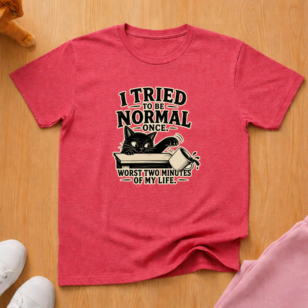 Tried to be normal T-shirt