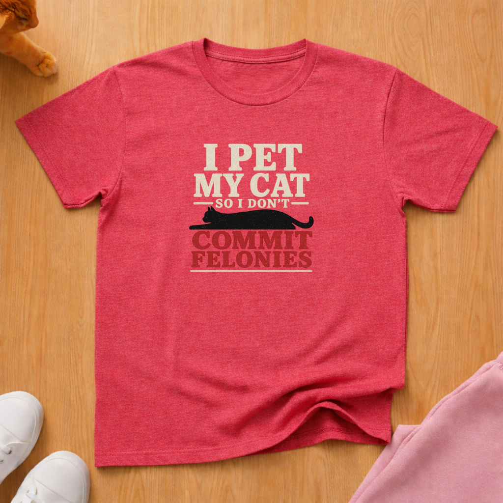 Don't commit felonies T-shirt