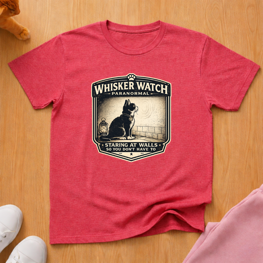 Whisker watch paranormal T-shirt