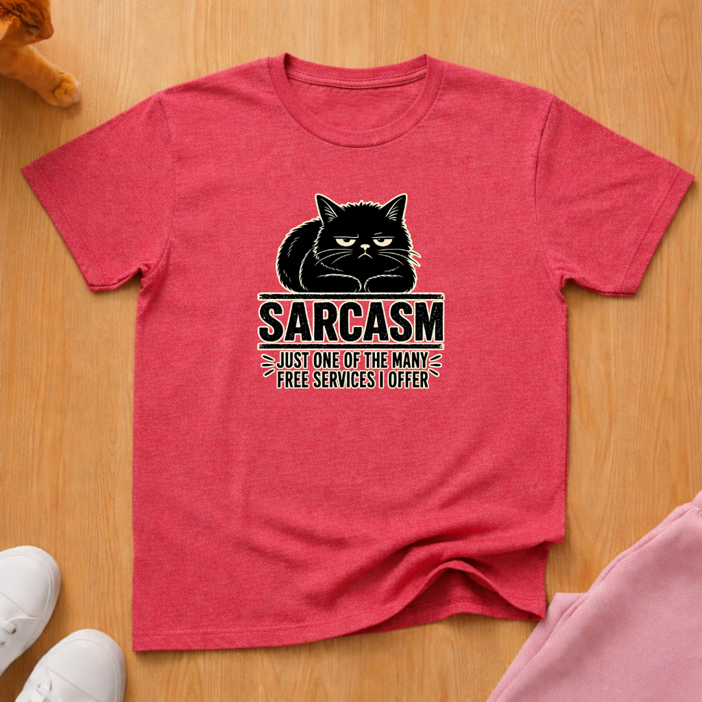 Sarcasm services T-shirt