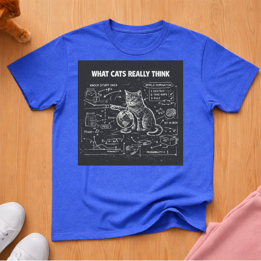 What cats really think T-shirt
