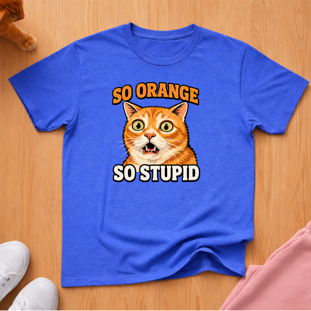 So orange T-shirt