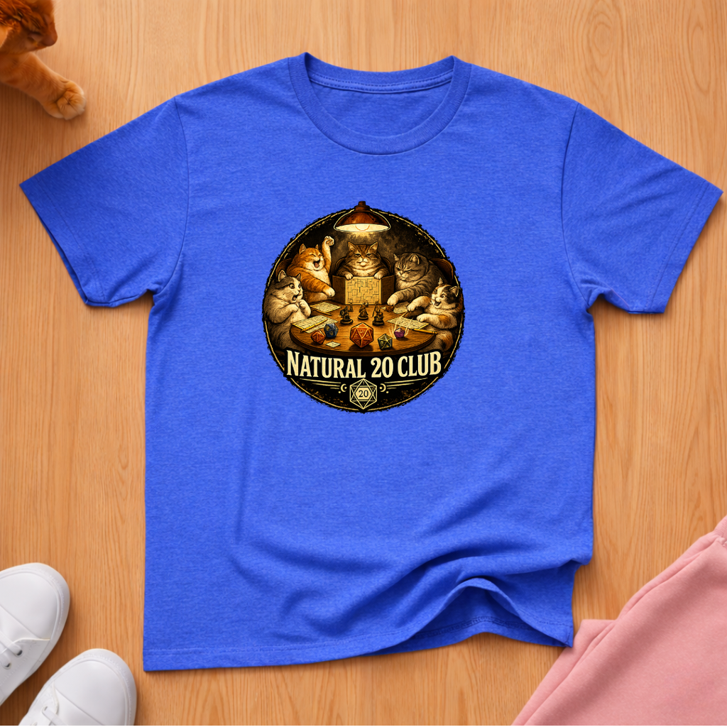 Nat 20 club T-shirt