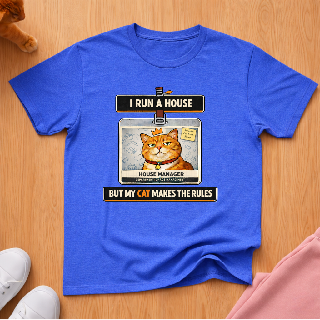 I run a house T-shirt