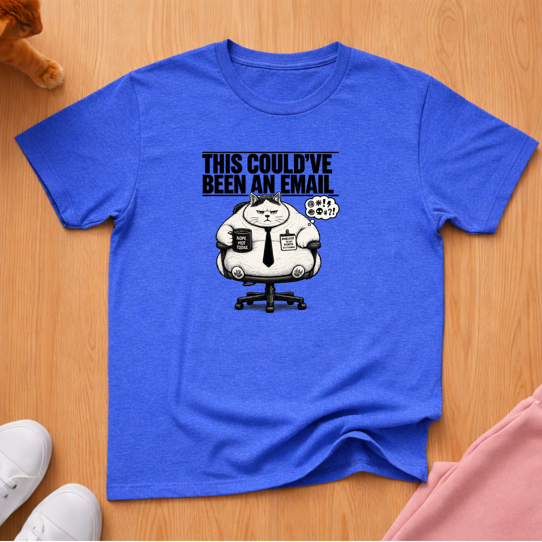 Could have been an email (dark) T-shirt