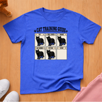 Cat training guide (dark) T-shirt