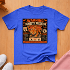 Warning domestic predator T-shirt