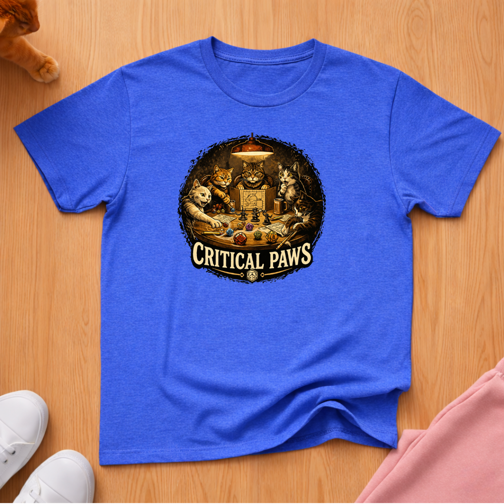 Critical paws T-shirt