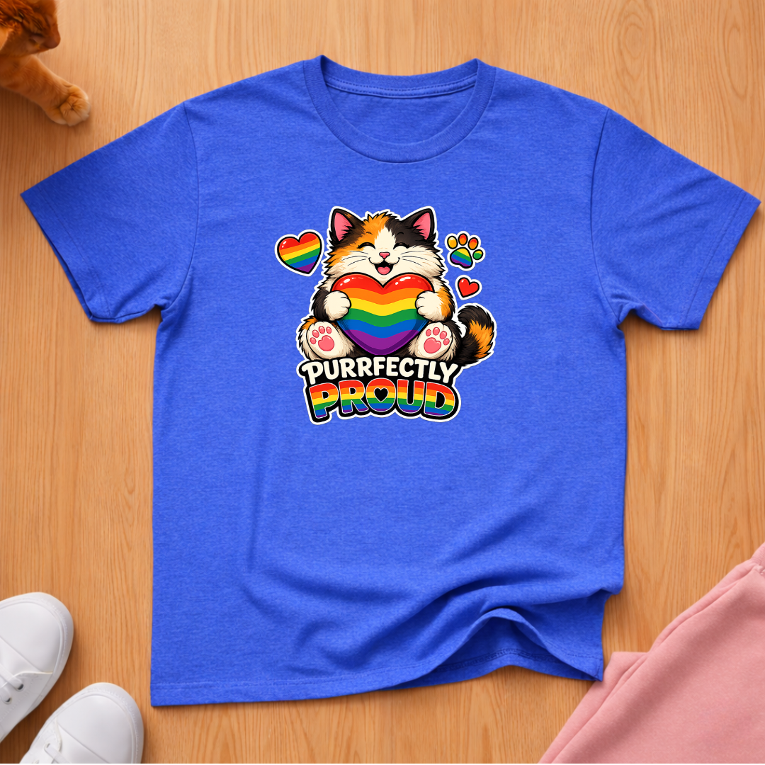 Purrfectly proud T-shirt
