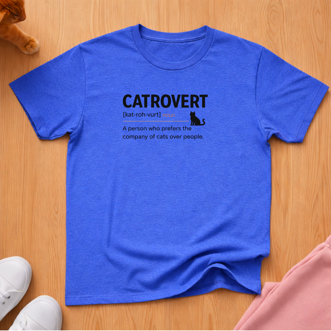 Catrovert definition T-shirt