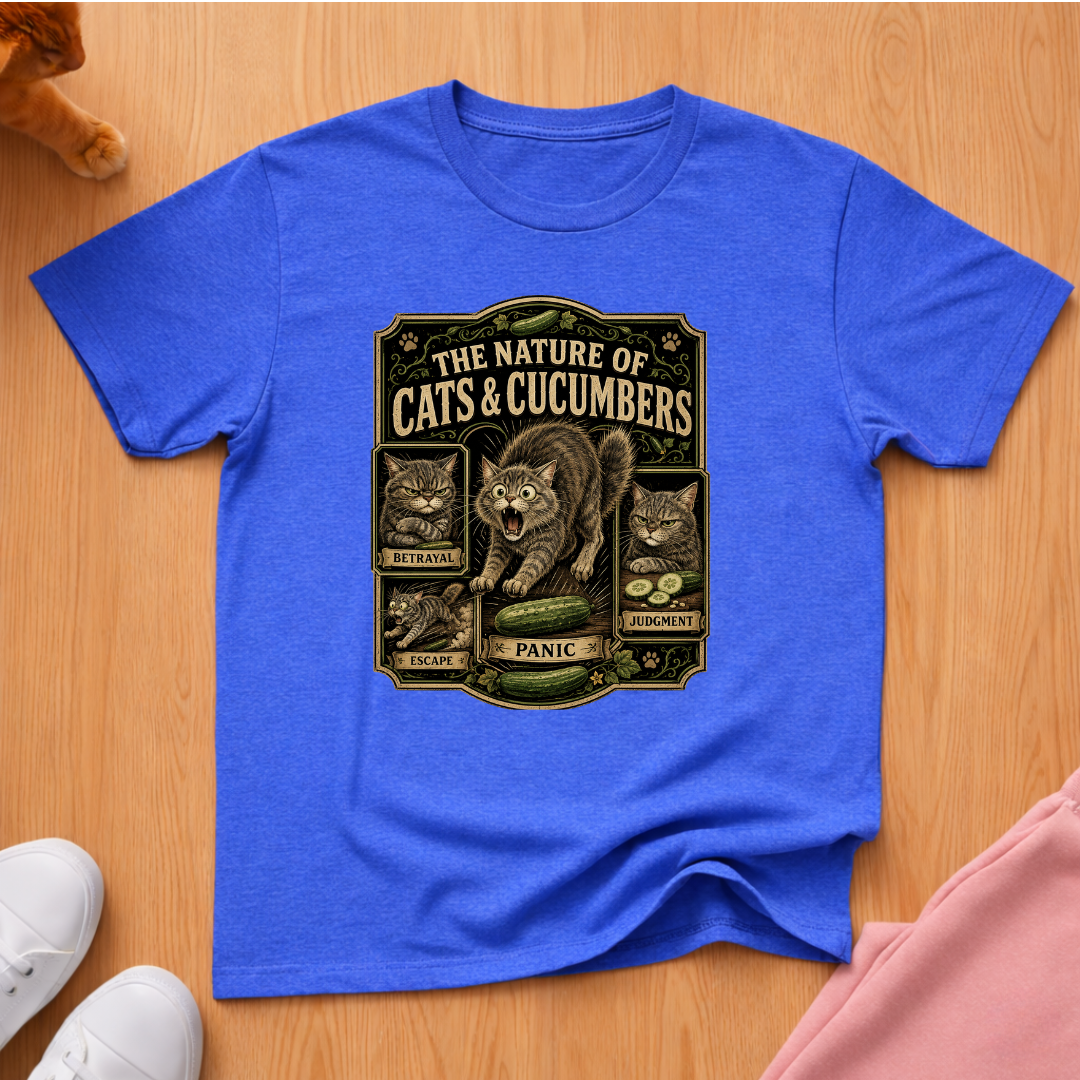 Cats and Cucumbers T-shirt