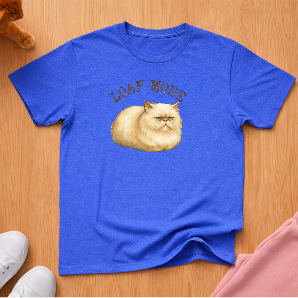 Loaf Mode cat T-shirt