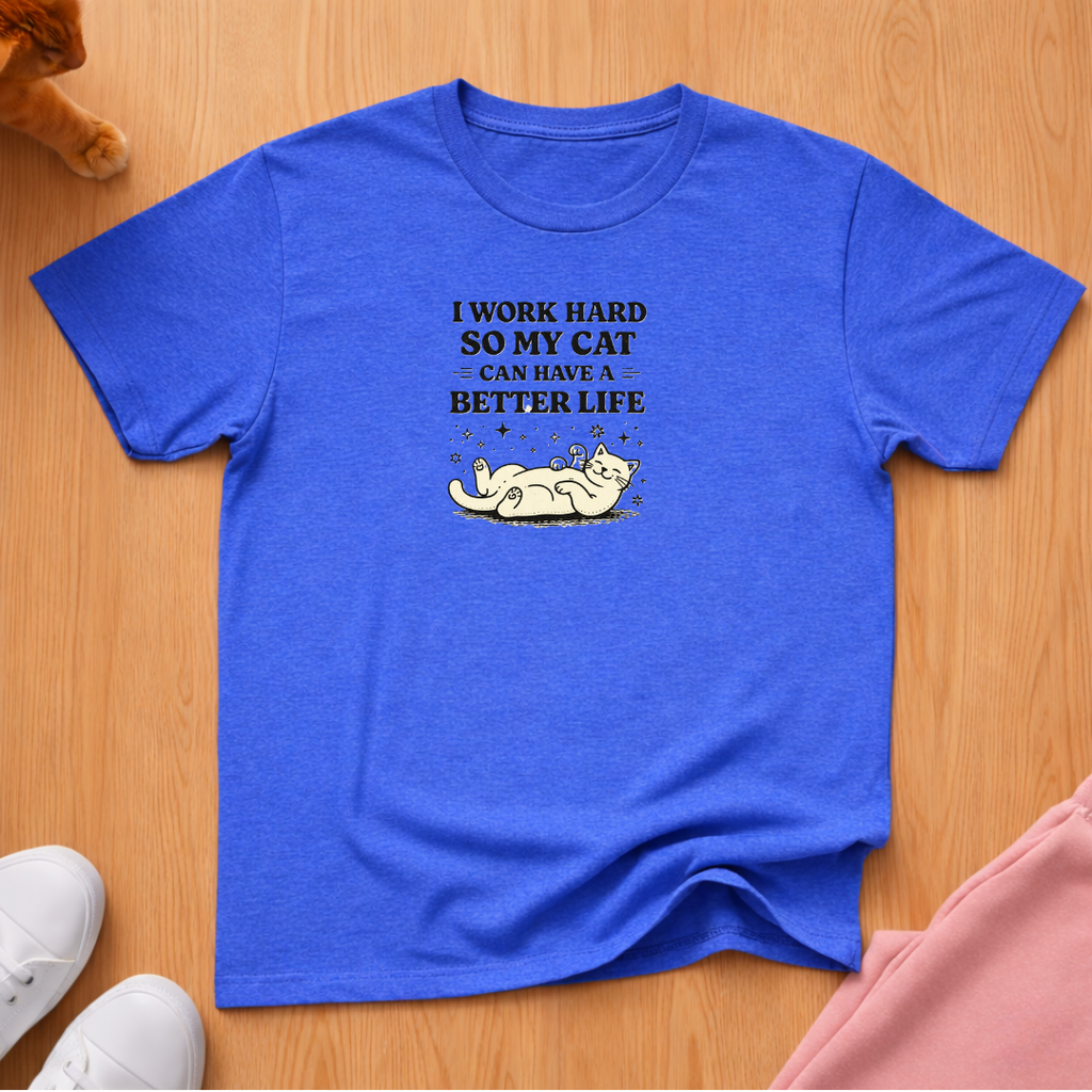 I work hard T-shirt